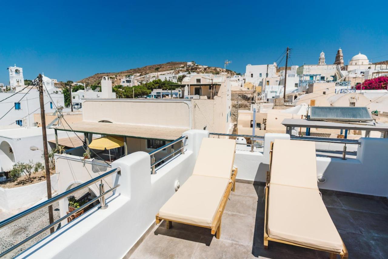 Lux House With Outdoor Jacuzzi And Sea View In Santorini Apartment Emporio  Exterior photo